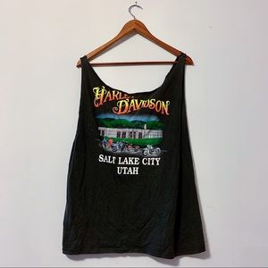 Vintage Altered Biker Harley Davidson Tank Top